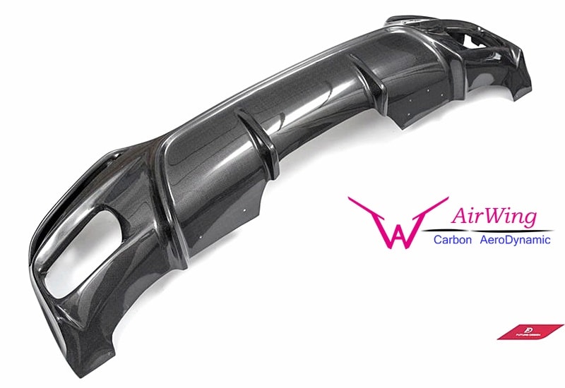 F16 - 3D Design style Carbon Rear Diffuser 04